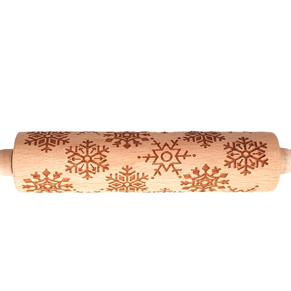 🆑️ CLEARANCE Snowflake 7.5" Rolling Pin - NWOT - Picture 4 of 5